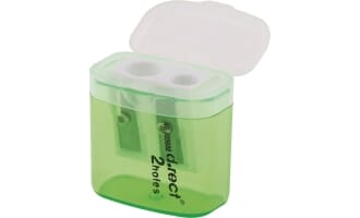 D.RECT DOBBEL BLYANTSPISSER PLAST