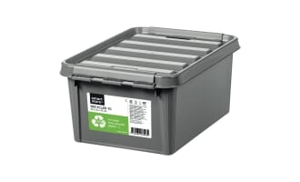 SMARTSTORE OPPBV.BOKS 34X25X16CM 8L GRÅ