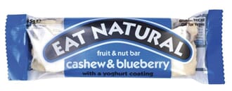 EAT NATURAL CASHEW BLUEBERRY BAR 45G