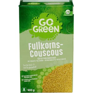 GO GREEN COUSCOUS FULLKORN 400G