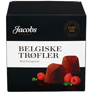JACOBS BELGISKE TRØFLER BRINGEBÆR 200G