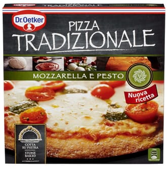 DR.OETKER PIZZA TRADIZIONALE MOZZARELLA PESTO 370G
