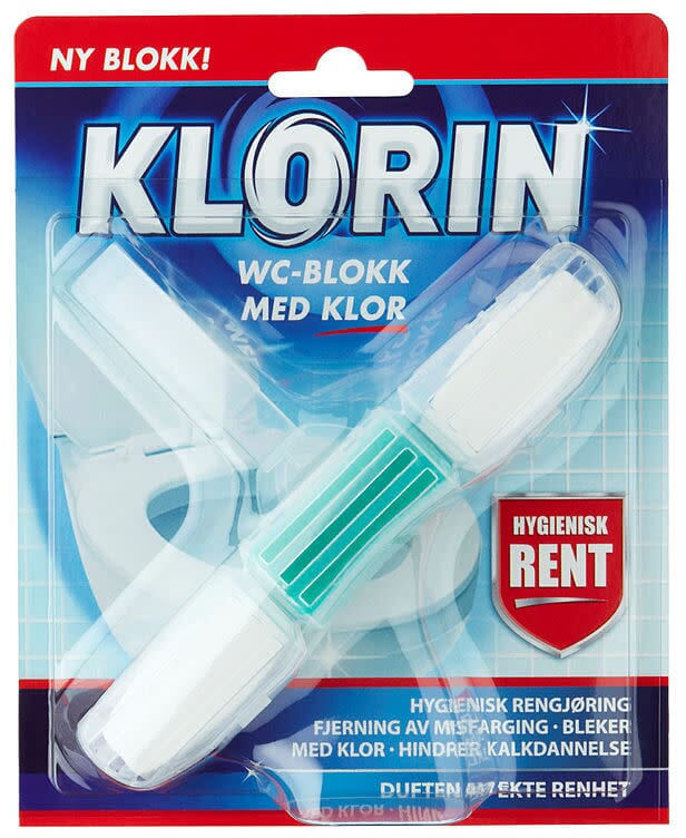 KLORIN WCBLOKK M/KLOR 50G TOOLBOX AS