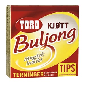 TORO KJØTT BULJONGTERNING 16STK 64G