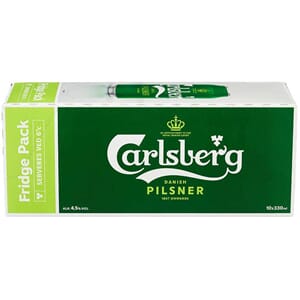 CARLSBERG PILSNER 0,33L BX 10STK