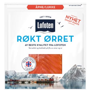 LOFOTEN RØKT ØRRET 100G