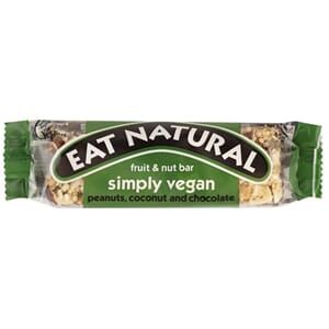 EAT NATURAL SIMPLY VEGAN BAR 45G