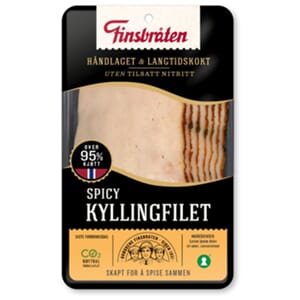 FINSBRÅTEN KYLLINGFILET SPICY 100G