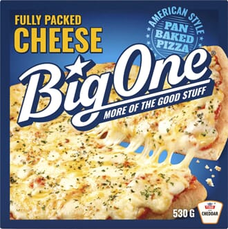 BIG ONE PIZZA CHEESE 530G