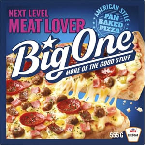 BIG ONE PIZZA MEAT LOVER 555G