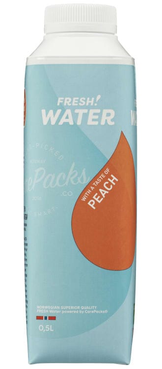 CAREPACKS FRESH WATER PEACH 0,5L