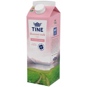 TINE SKUMMET MELK 1L