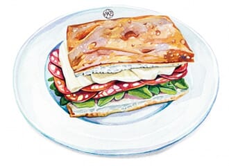 SAMSON FOCACCIA TOMAT MOZARELLA STK