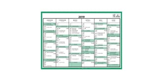 Kontorkalender 7.Sans Enkel A4