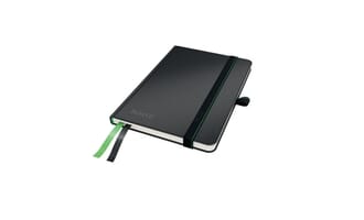 LEITZ COMPLETE NOTEBOOK A6 LINJ. SORT