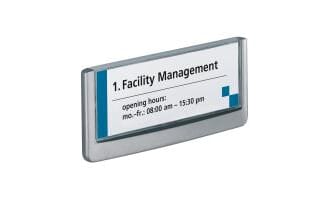 DURABLE CLICK SKILT 5.25X14.9 CM