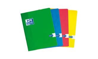 OXFORD SKOLEHEFTE RUTET 16.5X21CM ASS