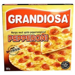 PIZZA GRANDIOSA PEPPERONI 500G
