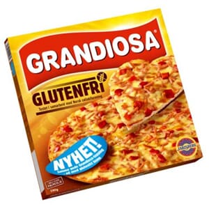 PIZZA GRANDIOSA GLUTENFRI 625G