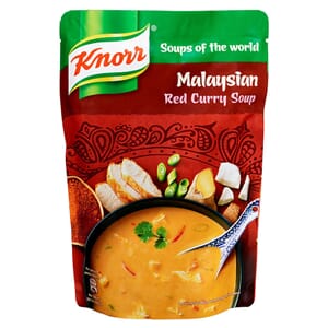 KNORR MALAYSIAN RED CURRY SUPPE 380ML