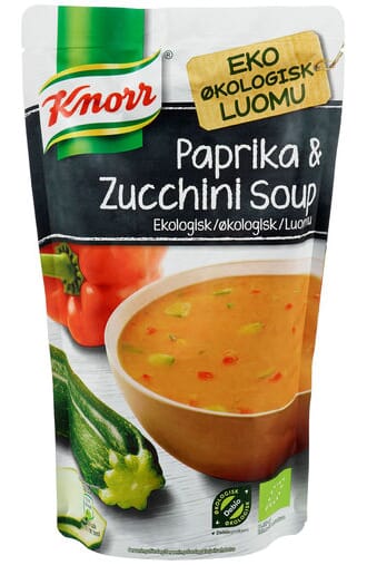KNORR PAPRIKA ZUCCHINI ØKOLOGISK SUPPE 570ML